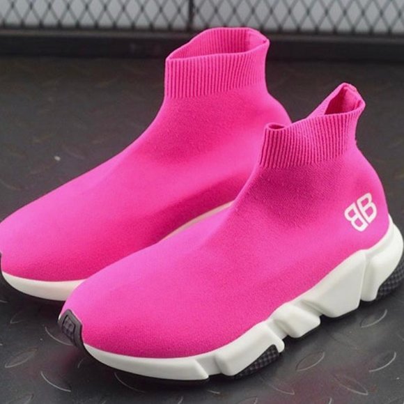 pink speed trainers